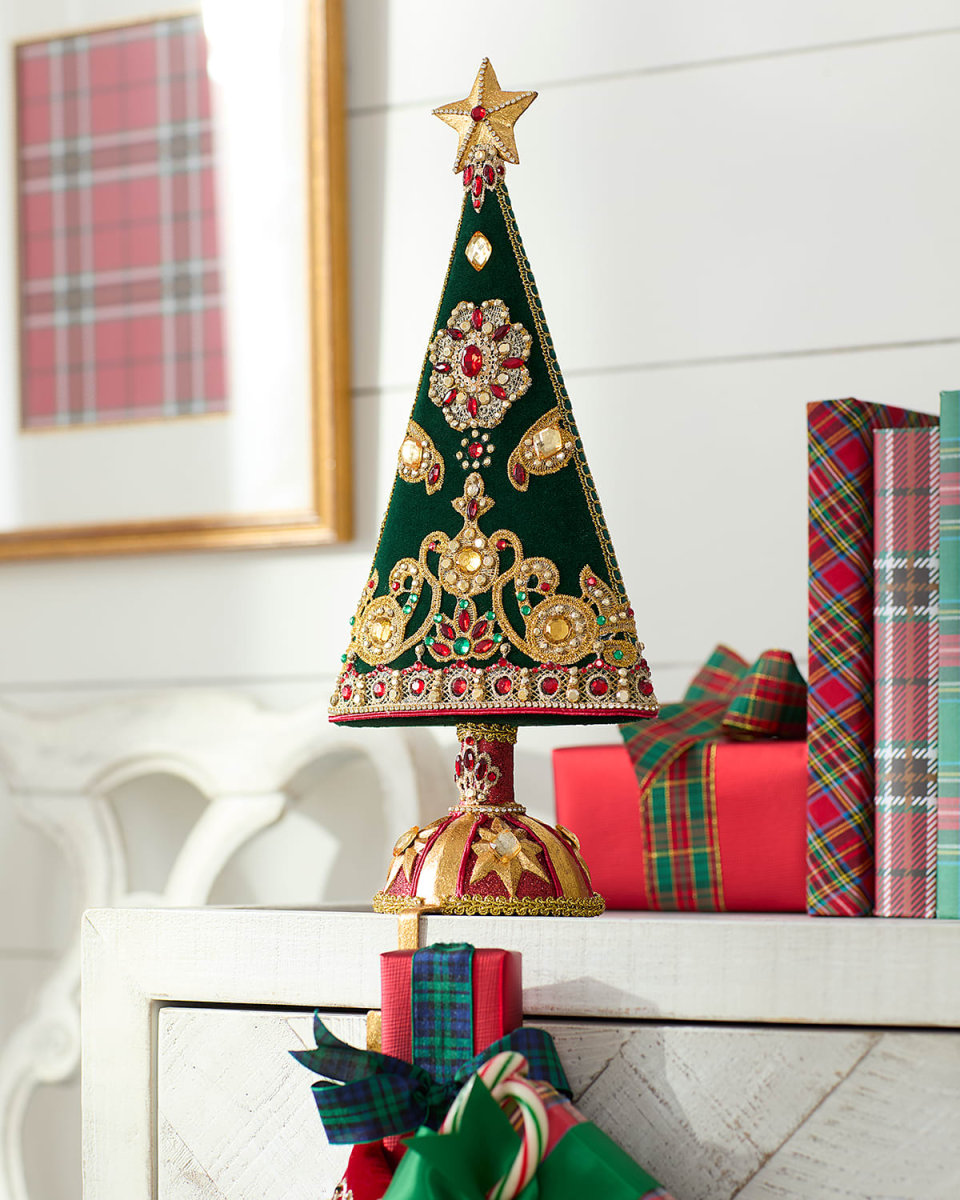 Christmas Castle Tree Stocking Holder